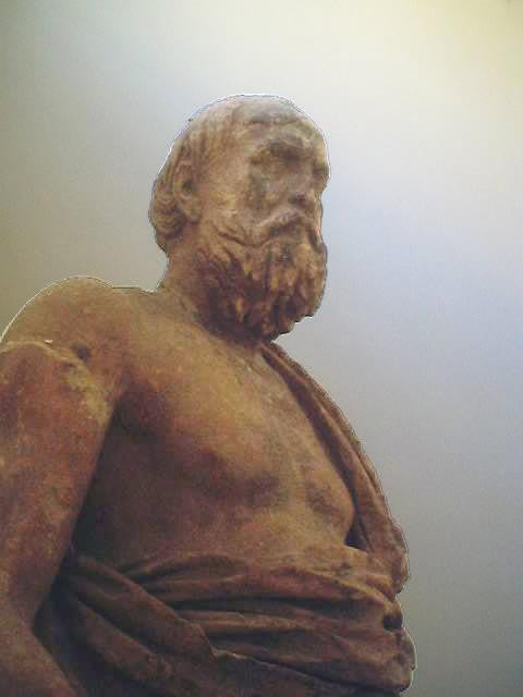 Рисунок 4. Статуя Платона в Дельфах