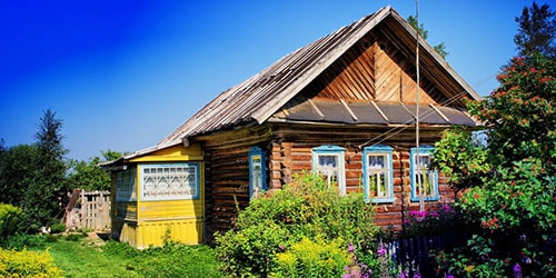 дом в деревне