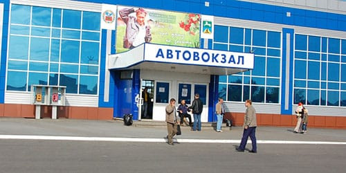 главный вход
