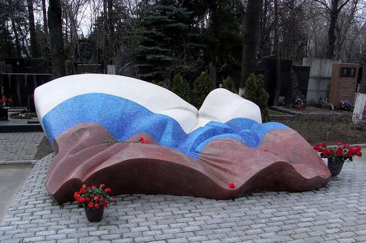 Могила Ельцина