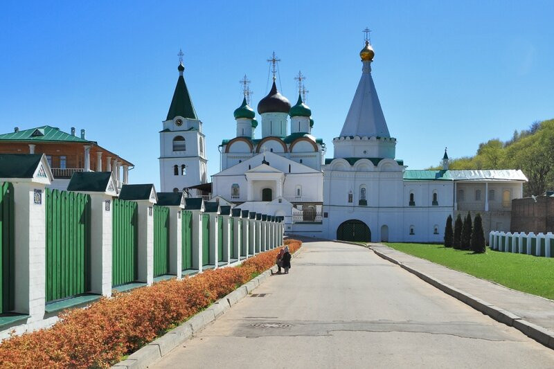 Колокольня, Вознесенский собор и церковь Святого Евфимия Суздальского