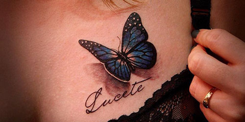 мне приснилась татуировка бабочки